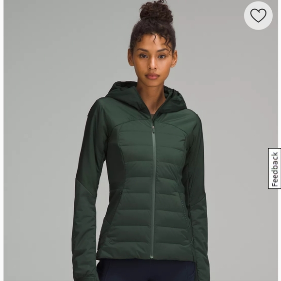 Down for it all Lululemon Hooded Jacket - Picture 1 of 2